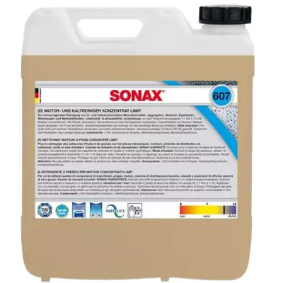Автомобільний очисник Sonax двигуна Motor+Kaltreiniger 10 л (607600)