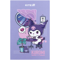 Блокнот Kite А5 Kuromi термобіндер, 64 аркуші, нелінований (HK25-193)