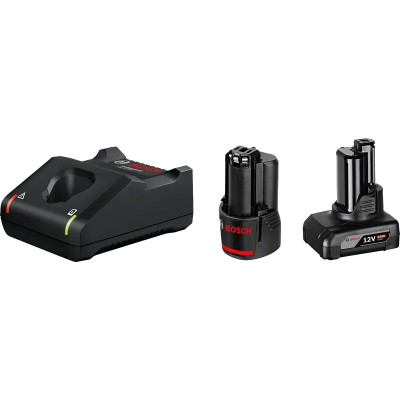 Набір акумулятор + зарядний пристрій Bosch GBA, 18V 1x2Ah, 1х4Ah, ЗП GAL 12V-40 (1.600.A01.NC9)
