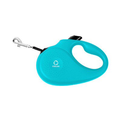 Повідок для собак Collar стрічка L до 50 кг 5 м блакитний (81262)