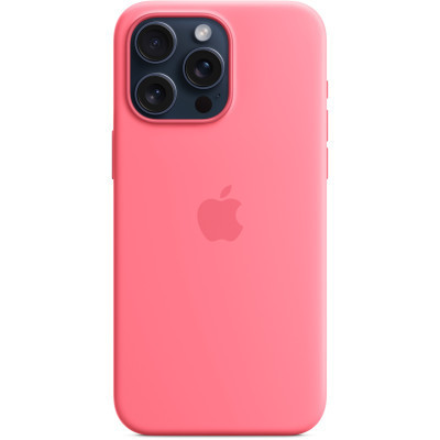 Чохол до мобільного телефона Apple iPhone 15 Pro Max Silicone Case with MagSafe - Pink,Model A3126 (MWNN3ZM/A)