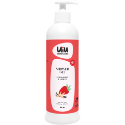 Гель для душу UIU Полуниця &amp; Ваніль 300 мл (4820152332844)
