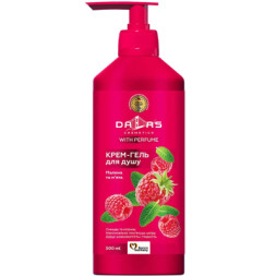 Гель для душу Dalas Cosmetics Малина та м'ята 500 г (4260637722638)