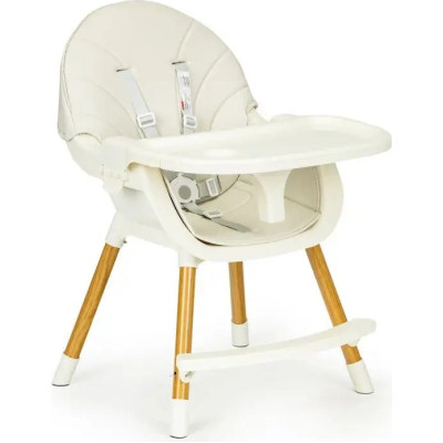 Стілець для годування Ecotoys 2 в 1 SMART Beige (HA-004 BEIGE)