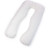 Подушка MirSon для вагітних і відпочинку Eco Line №8033 U-подібна White-Creamy (2200006185086)