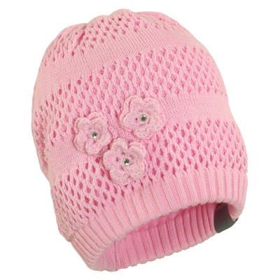 Шапка дитяча Huppa GLORIA 8343BASE рожевий XL (4741468769462)