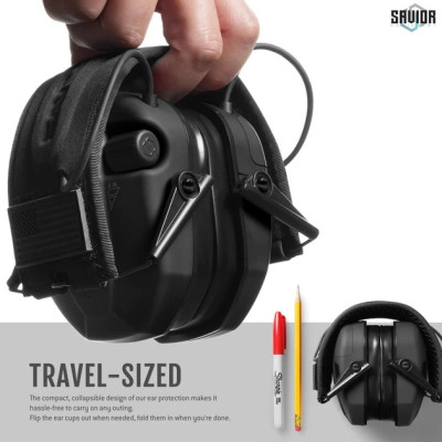 Навушники для стрільби Savior Apollo Black (EM-APPOLO-BLACK)