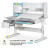 Парта Mealux Florida Multicolor Blue (Evo-52 WG + BL Multicolor)