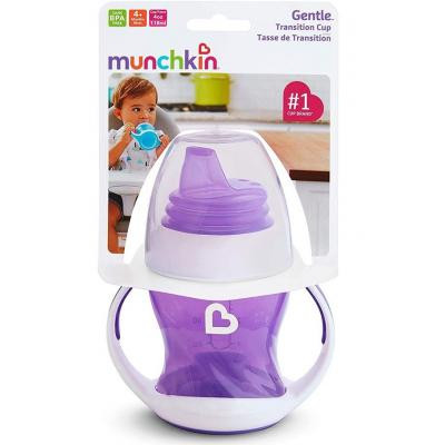 Поїльник-непроливайка Munchkin Gentle Transition 118 мл фіолетовий (17129.04)