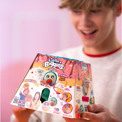 М&#039;яка іграшка Biggies серії Little Fantasy W1 - Білий єдиноріг (надувна іграшка, насос) (BIG002-UN)