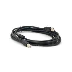 Кабель для принтера USB 2.0 AM/BM 3.0m ferrite black Voltronic (YT-AM/BM-3.0B)