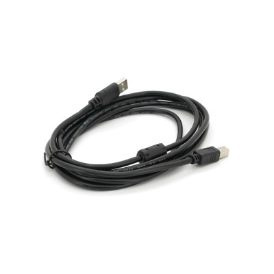 Кабель для принтера USB 2.0 AM/BM 3.0m ferrite black Voltronic (YT-AM/BM-3.0B)