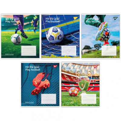 Зошит Yes Hit the goal 24 аркушів лінія (767315)