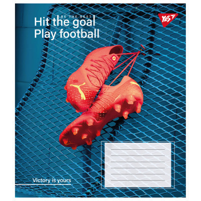 Зошит Yes Hit the goal 24 аркушів лінія (767315)