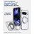 Чохол до мобільного телефона BeCover Aura Fold Google Pixel 9 / 9 Pro / 10 / 10 Pro Transparent (714137)