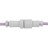 Дата кабель USB-C + USB A to USB-C 1.36m Coiled Aviator purple Keychron (CAB17_KEYCHRON)
