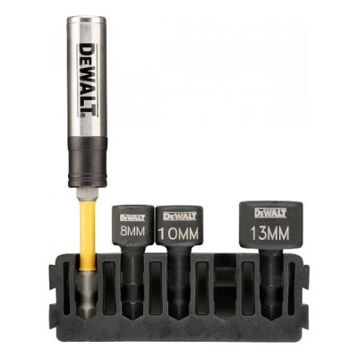 Головка магнітна DeWALT в касеті для Tough Case, торцевих магнітних знімних EXTREME IMPACT (DT70826)