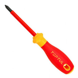 Викрутка Toptul діелектрична хрестова PH0x60мм (1000V) VDE Pro-Plus Series (FBEF0006V4)