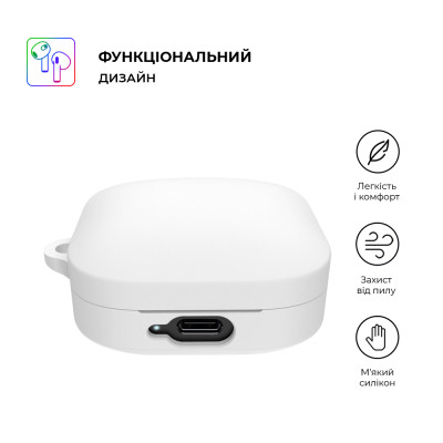 Чохол для навушників Armorstandart Hang Case для Xiaomi Redmi Buds 6 Active White (ARM81091)