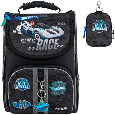 Портфель Kite Education 501 Hot Wheels (HW25-501S)