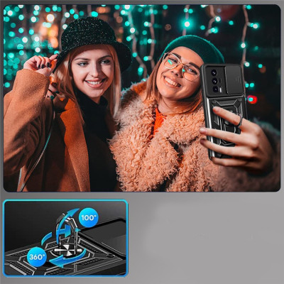 Чохол до мобільного телефона BeCover Military Poco F5 Pro Black (709997)