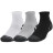 Шкарпетки Under Armour 1379510-011 Performance Tech 3 пари Qtr сірий LG (196884003012)
