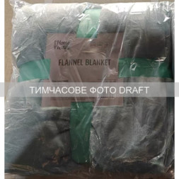 Плед Ardesto Flannel 160х200см, 100% поліестер, бірюзовий (ART0229SB)