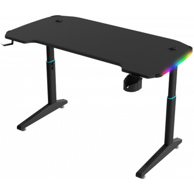 Комп&#039;ютерний стіл GT Racer T-1221 Black (T-1221 (120x60x71-79) Black)