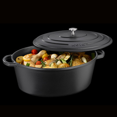 Гусятниця Kela Calido 9,3 л Black (12474)