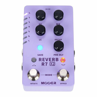 Педаль ефектів Mooer R7 X2 Reverb