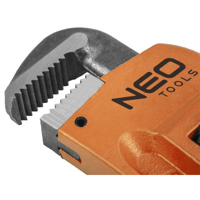 Ключ Neo Tools трубний Stillson, робочий діапазон 0-65мм, 450мм (02-418)