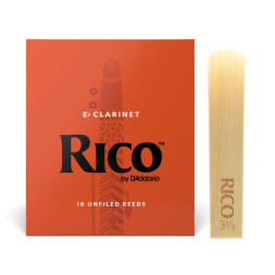 Тростина для кларнета D'Addario Rico - Eb Clarinet #3.5 - 10 Pack (RBA1035)