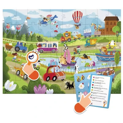 Пазл DoDo Віммельпазл Диво-транспорт, 60 елементів (300561)