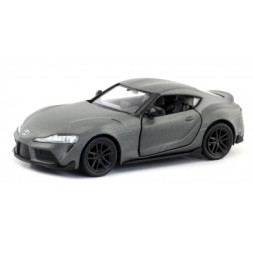 Машина Uni-Fortune Toyota Supra 2020 (матова) срібляста (554053M(F))