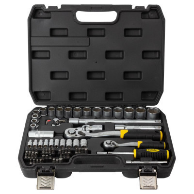 Набір інструментів Sigma насадок торцевих та біт 1/4&quot;, 1/2&quot; 72шт CrV mid (6003741)