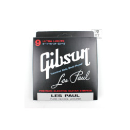 Струни для гітари Gibson SEG-LP9 Les Paul Pure Nickel Wound (09-42) (A001569)