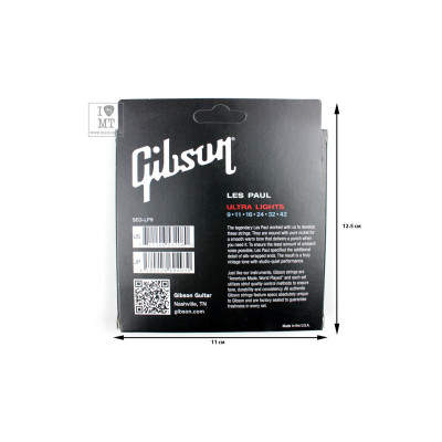 Струни для гітари Gibson SEG-LP9 Les Paul Pure Nickel Wound (09-42) (A001569)