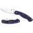 Ніж Spyderco Military, S110V, синий (C36GPDBL)