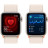 Смарт-годинник Apple Watch SE 2023 GPS 40mm Starlight Aluminium Case with Starlight Sport Loop (MR9W3QP/A)