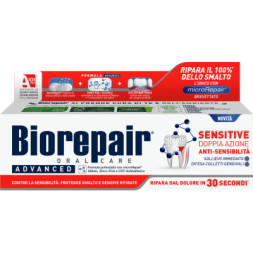 Зубна паста Biorepair Позбавлення чутливості Подвійна дія 75 мл (8017331077849)