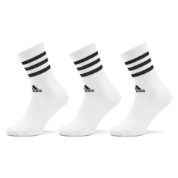 Шкарпетки Adidas 3S C SPW CRW HT3458 3P білий, чорний XL (43-45) (4066746344811)