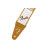 Ремінь для гітари Fender Strap 2&quot; Weighless Monogrammed White/Brown/Yellow (230247)