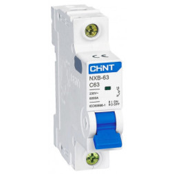 Автоматический выключатель CHNT NXB-63-1P-C1