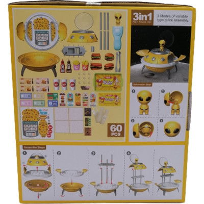 Ігровий набір Play Joyin UFO Projection Fast Food/НЛО Фаст Фуд (25752)