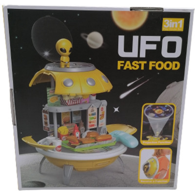 Ігровий набір Play Joyin UFO Projection Fast Food/НЛО Фаст Фуд (25752)