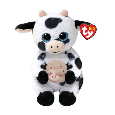 М&#039;яка іграшка Ty Beanie bellies Корова COW 25 см (41287)