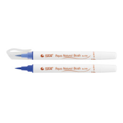 Художній маркер STA пензлик акварельний AQUA NATURAL BRUSH 3700, Napoleon синій (STA3700-30)