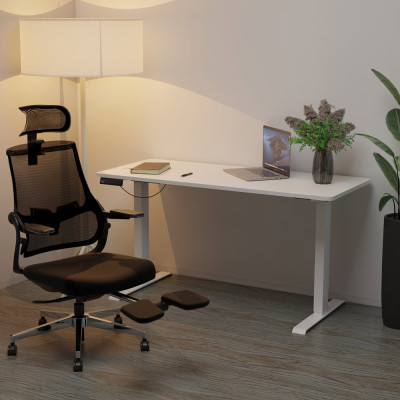 Комп&#039;ютерний стіл Mealux PowerDesk Duo White (EVO-242 Duo W/W)
