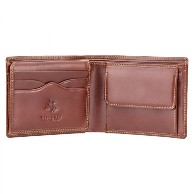 Гаманець Visconti MZ4 Lazio з RFID Italian Brown (MZ4 IT BRN)