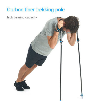 Трекінгові палиці Naturehike ST07 NH18D010-Z 115-135 см бордова 1 шт (6927595748503)